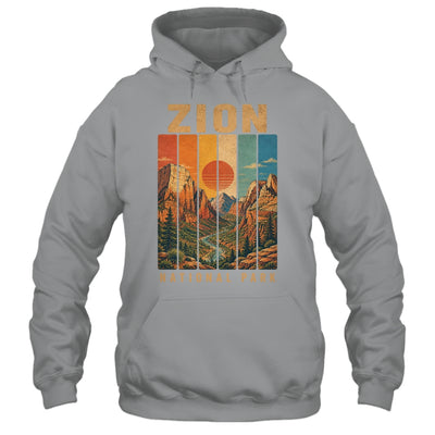 Zion National Park Utah Usa Outdoor Vintage Hiking Shirt & Tank Top | siriusteestore