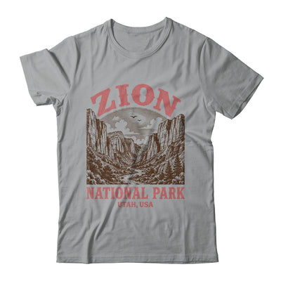 Zion National Park Utah Vintage Hiking Outdoor Men Women Shirt & Tank Top | siriusteestore