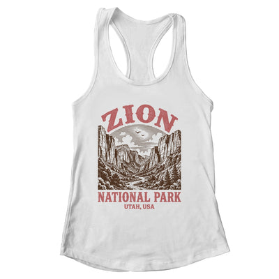 Zion National Park Utah Vintage Hiking Outdoor Men Women Shirt & Tank Top | siriusteestore