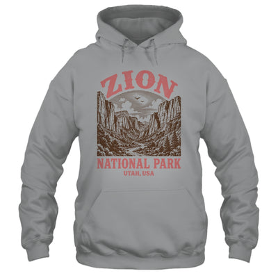 Zion National Park Utah Vintage Hiking Outdoor Men Women Shirt & Tank Top | siriusteestore
