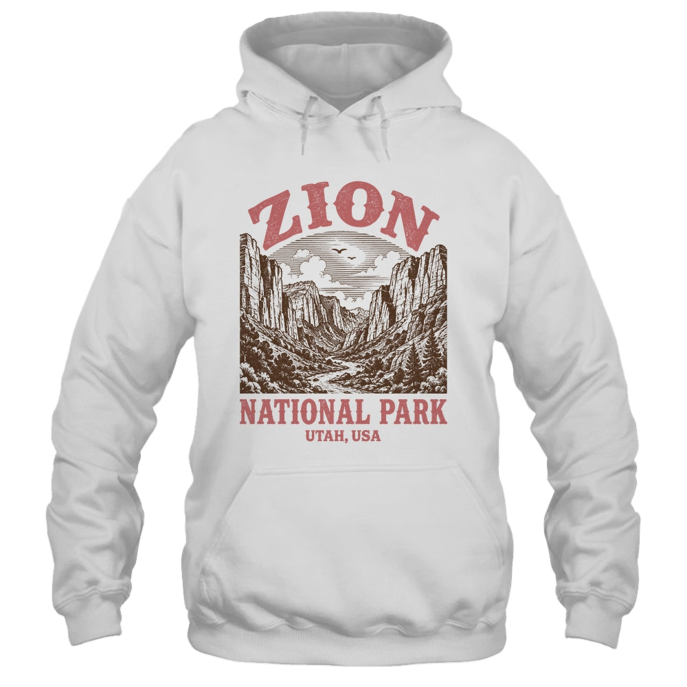 Zion National Park Utah Vintage Hiking Outdoor Men Women Shirt & Tank Top | siriusteestore