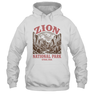Zion National Park Utah Vintage Hiking Outdoor Men Women Shirt & Tank Top | siriusteestore