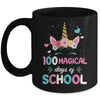 100Th Day Of Kindergarten For Girls 100 Magical Days Mug | siriusteestore