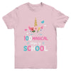 100Th Day Of Kindergarten For Girls 100 Magical Days Youth Shirt | siriusteestore