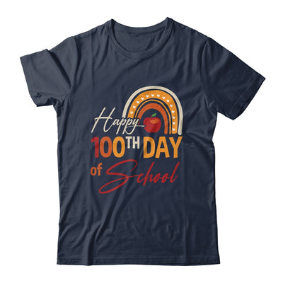 100Th Day Of School Teacher Rainbow 100 Days Of School Shirt & Hoodie | siriusteestore