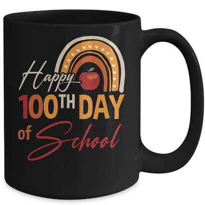 100Th Day Of School Teacher Rainbow 100 Days Of School Mug | siriusteestore