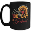 100Th Day Of School Teacher Rainbow 100 Days Of School Mug | siriusteestore