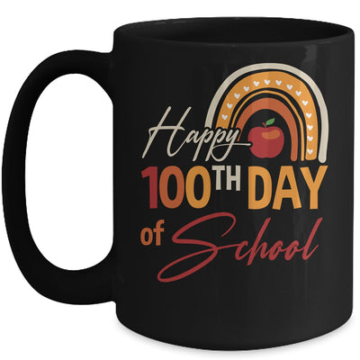 100Th Day Of School Teacher Rainbow 100 Days Of School Mug | siriusteestore