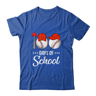 100 Days Of School Baseball Teacher Kids 100th Day Of School Shirt & Hoodie | siriusteestore