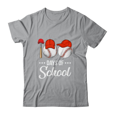 100 Days Of School Baseball Teacher Kids 100th Day Of School Shirt & Hoodie | siriusteestore