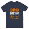 100 Days Of School Basketball Player Boy Girl Youth Shirt | siriusteestore