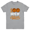 100 Days Of School Basketball Player Boy Girl Youth Shirt | siriusteestore
