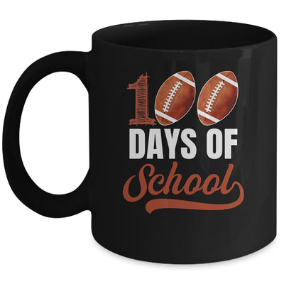 100 Days Of School Football Player Boy Girl Mug | siriusteestore