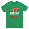 100 Days Of School Football Player Boy Girl Youth Shirt | siriusteestore