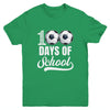 100 Days Of School Soccer Player Boy Girl Youth Shirt | siriusteestore