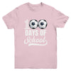 100 Days Of School Soccer Player Boy Girl Youth Shirt | siriusteestore