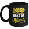100 Days Of School Softball Player Boy Girl Mug | siriusteestore