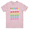 100 Days Smarter Happy 100th Day Of School Student Teacher Youth Shirt | siriusteestore