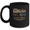 10 Year Old Vintage 2011 Limited Edition 10th Birthday Mug | siriusteestore