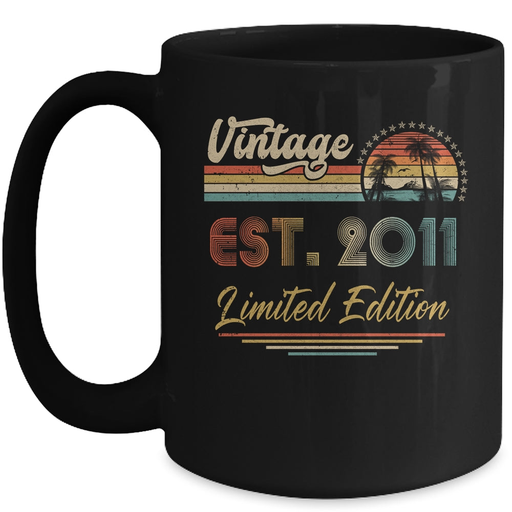 10 Year Old Vintage 2011 Limited Edition 10th Birthday Mug | siriusteestore