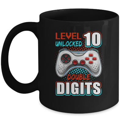 10th Birthday For Boys Double Digits 10 Year Old Gamer Mug | siriusteestore