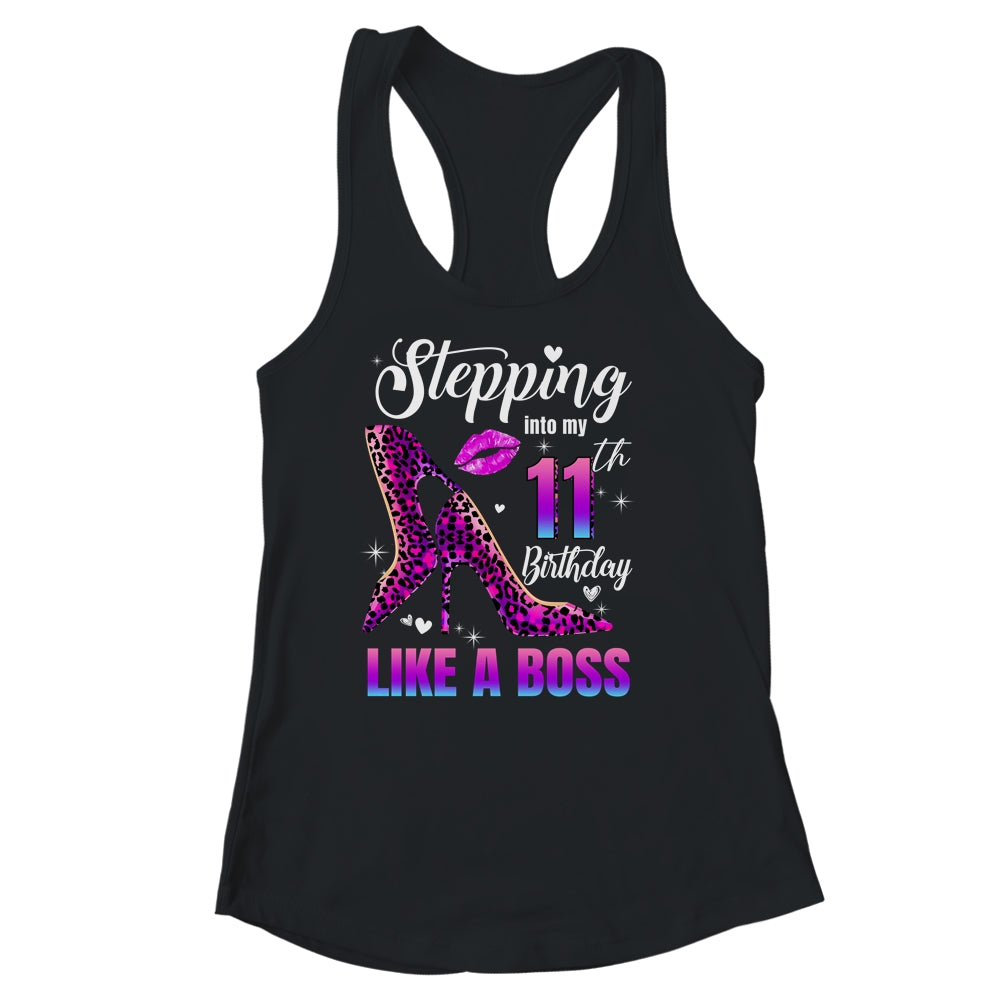 11 And Fabulous High Heels Stepping Into My 11th Birthday Shirt & Tank Top | siriusteestore