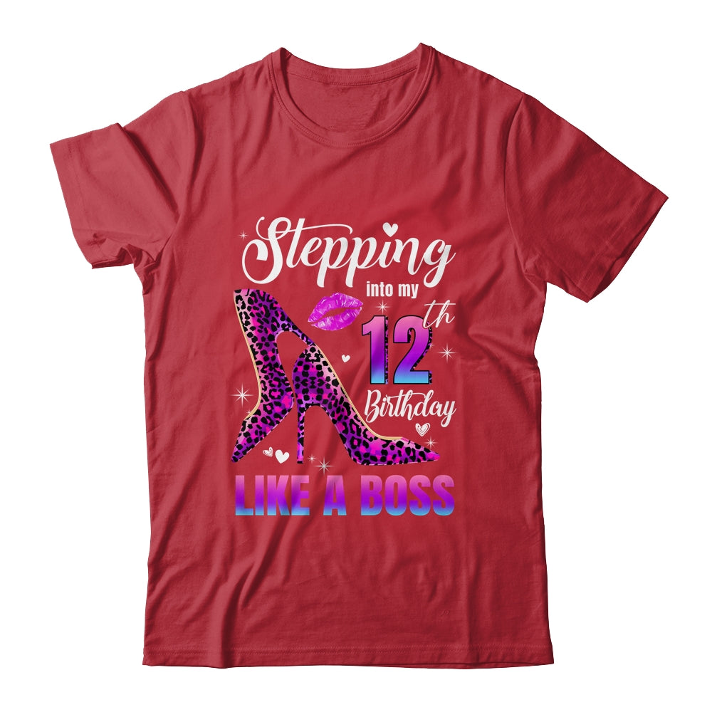 12 And Fabulous High Heels Stepping Into My 12th Birthday Shirt & Tank Top | siriusteestore