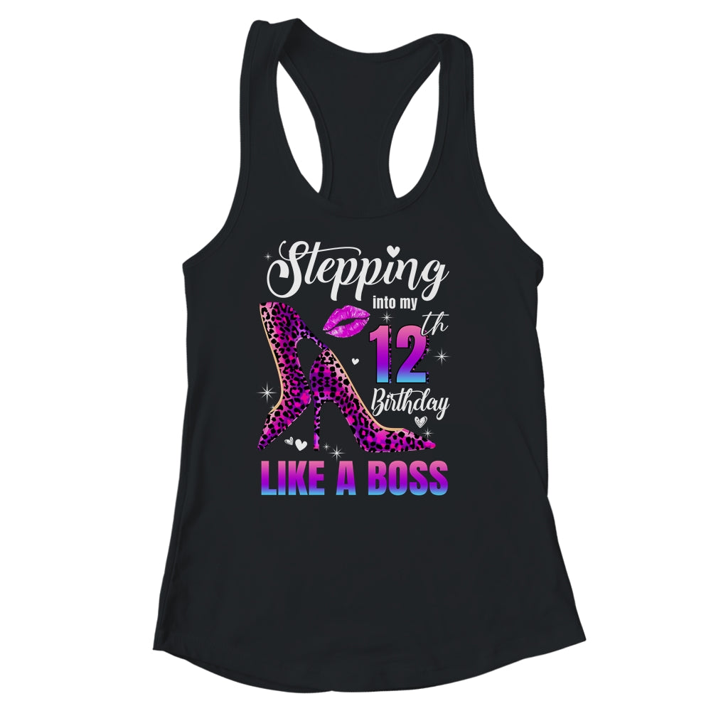 12 And Fabulous High Heels Stepping Into My 12th Birthday Shirt & Tank Top | siriusteestore