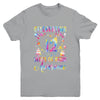 12 Years Of Being Awesome 12 Years Old 12th Birthday Tie Dye Youth Shirt | siriusteestore
