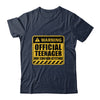 13 Birthday Official Teenager May Contain Attitude Math 13th Birthday Shirt & Hoodie | siriusteestore