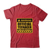 13 Birthday Official Teenager May Contain Attitude Math 13th Birthday Shirt & Hoodie | siriusteestore
