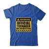 13 Birthday Official Teenager May Contain Attitude Math 13th Birthday Shirt & Hoodie | siriusteestore