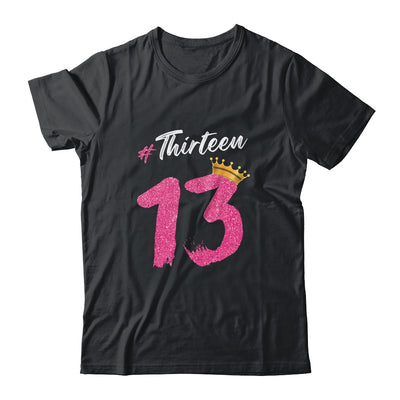 13 Years Old Official Teenager 13th Birthday For Girls Shirt & Tank Top | siriusteestore