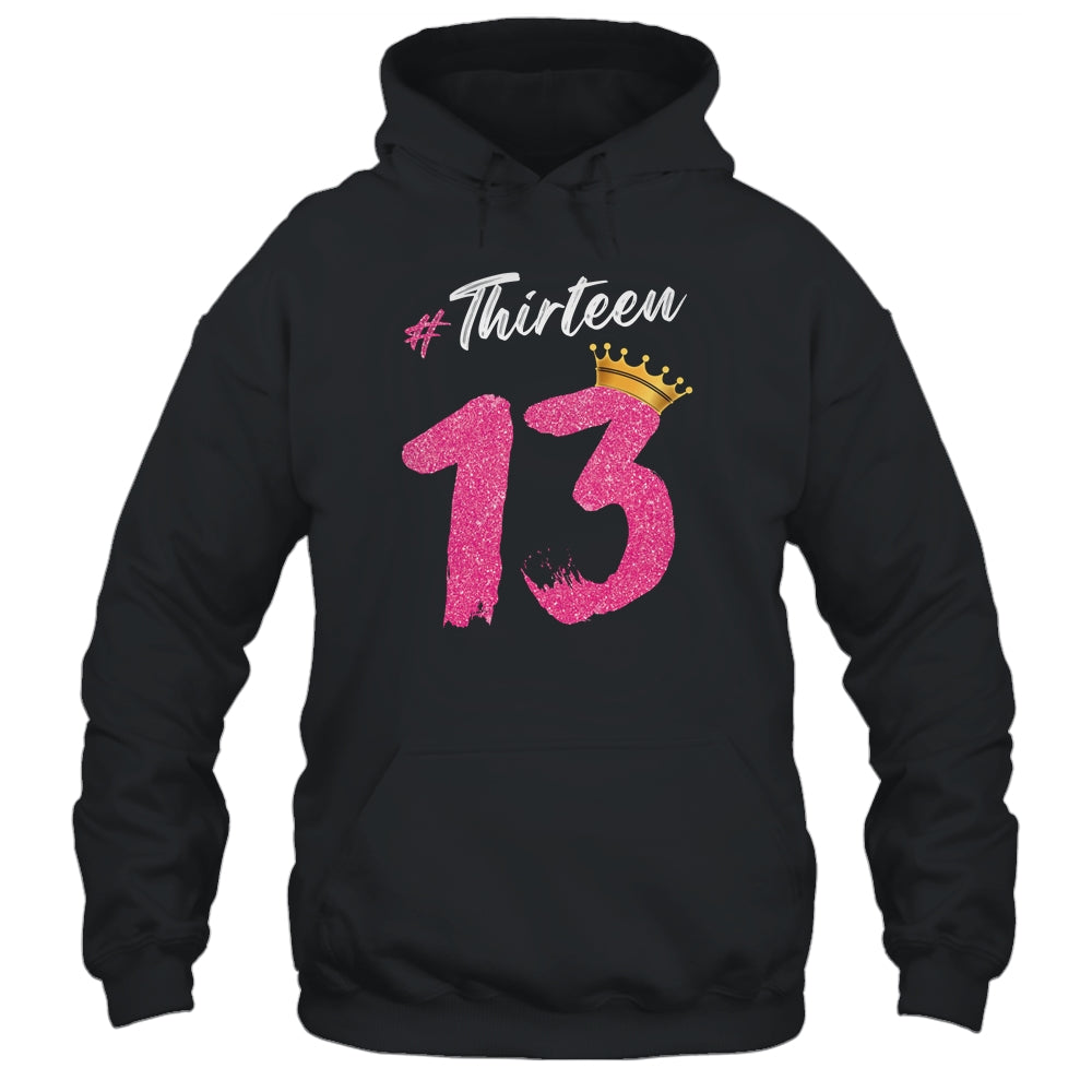 13 Years Old Official Teenager 13th Birthday For Girls Shirt & Tank Top | siriusteestore
