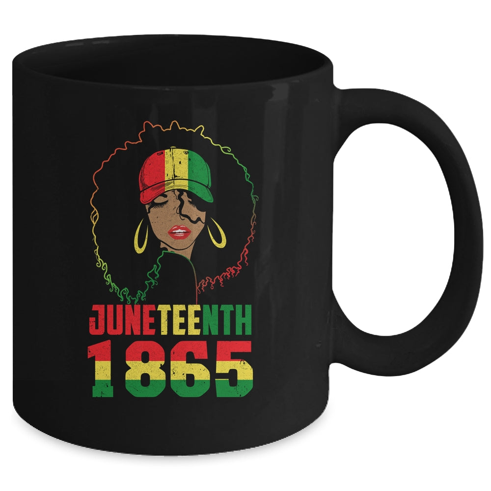 1865 Juneteenth Celebrate African American Freedom Day Women Mug | siriusteestore