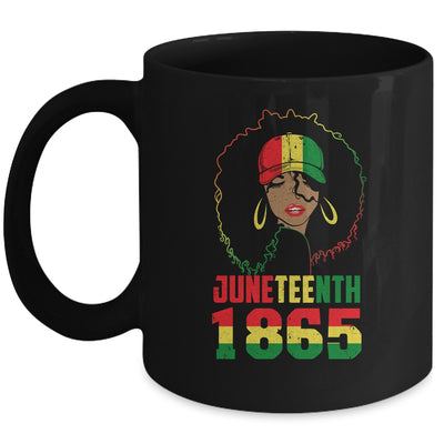 1865 Juneteenth Celebrate African American Freedom Day Women Mug | siriusteestore