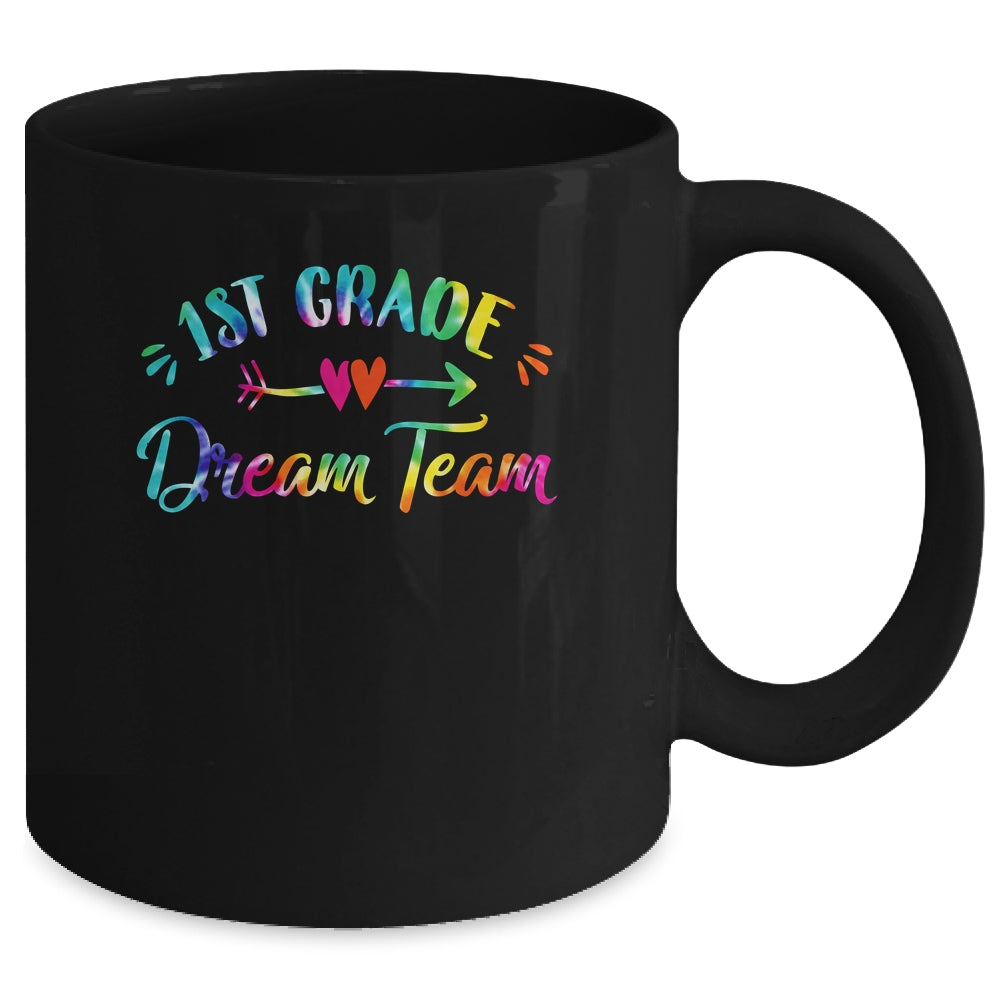 1st Grade Dream Team Students Teachers Back To School Mug | siriusteestore