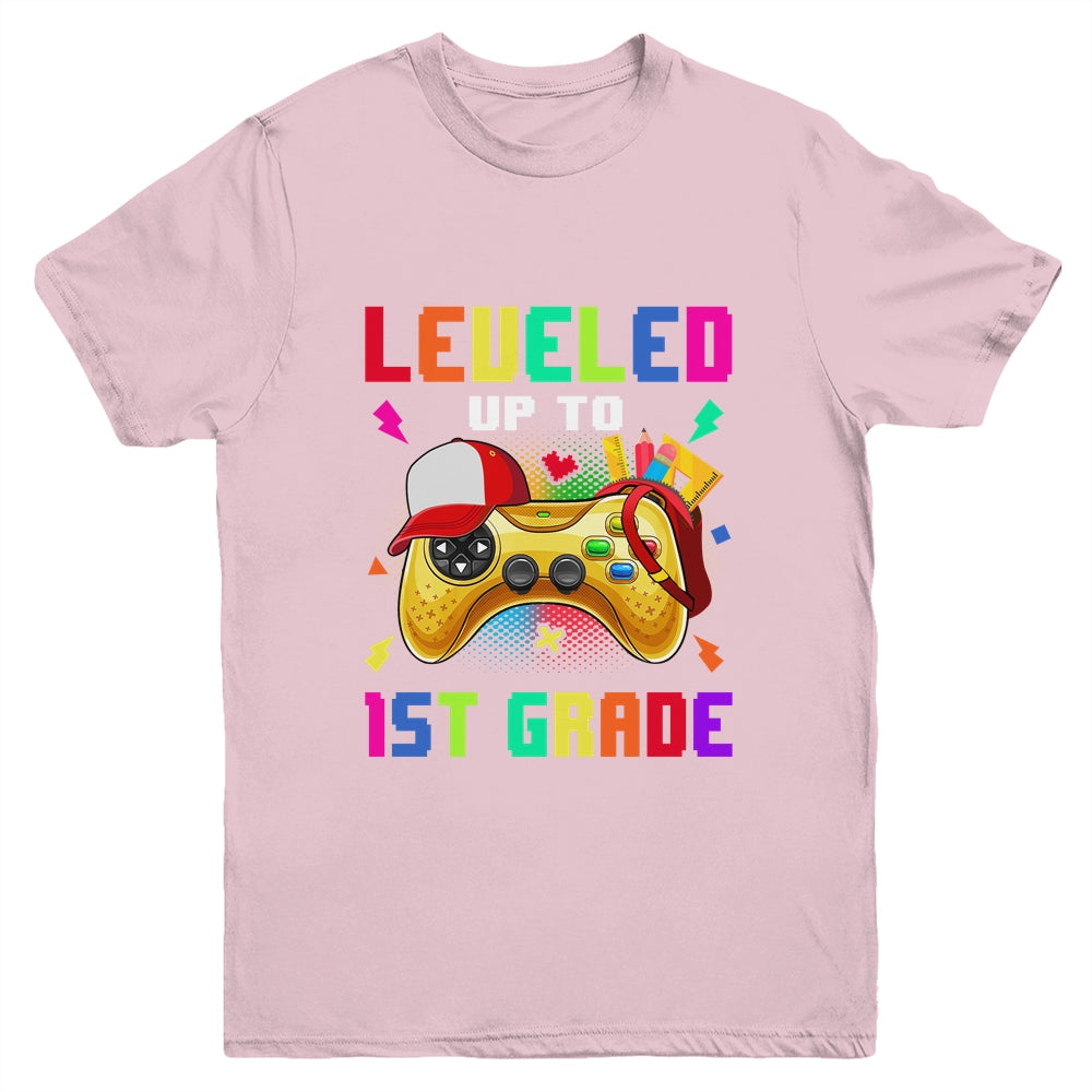 1st Grade Gamer First Day of Third Grade Boys Back To School Youth Shirt | siriusteestore