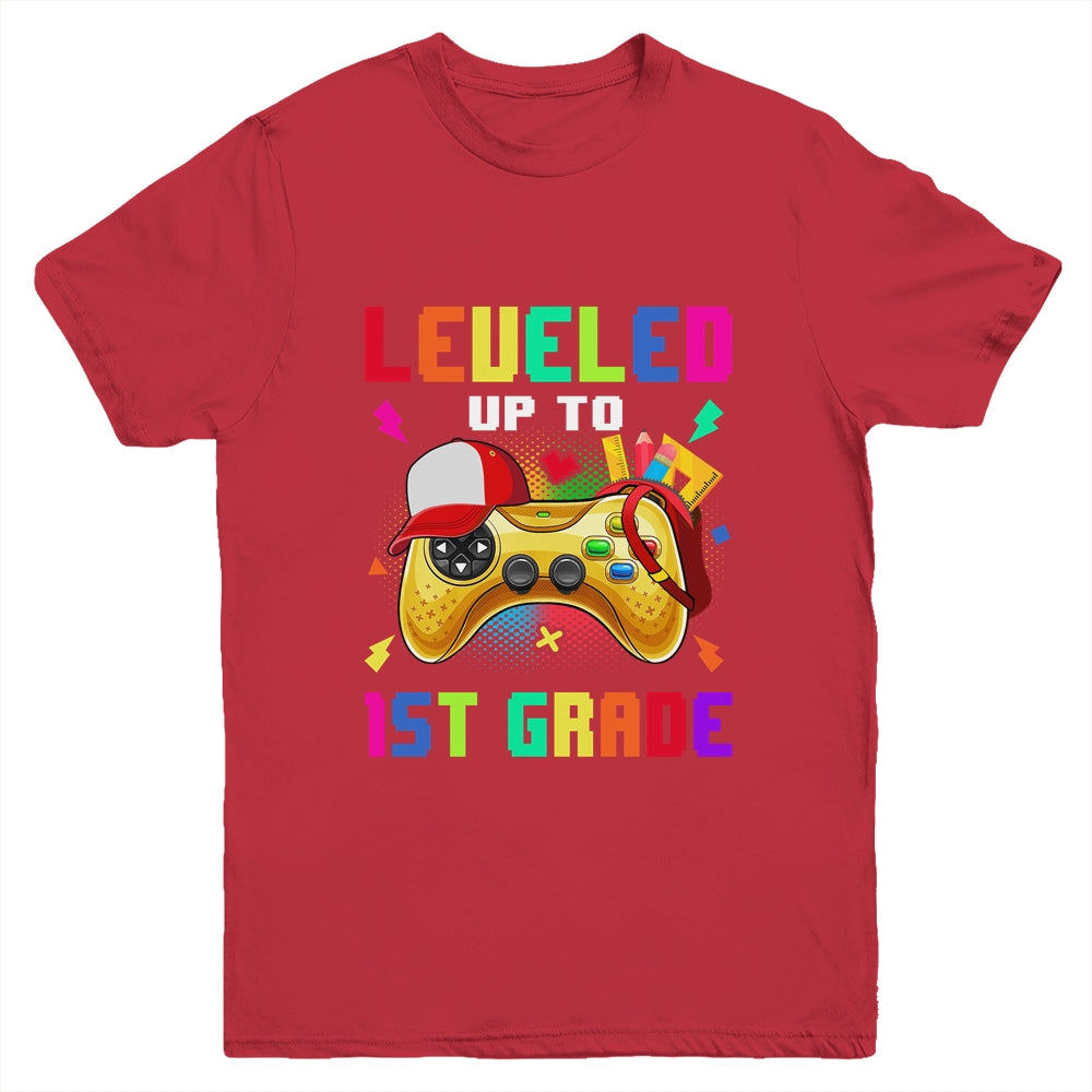 1st Grade Gamer First Day of Third Grade Boys Back To School Youth Shirt | siriusteestore