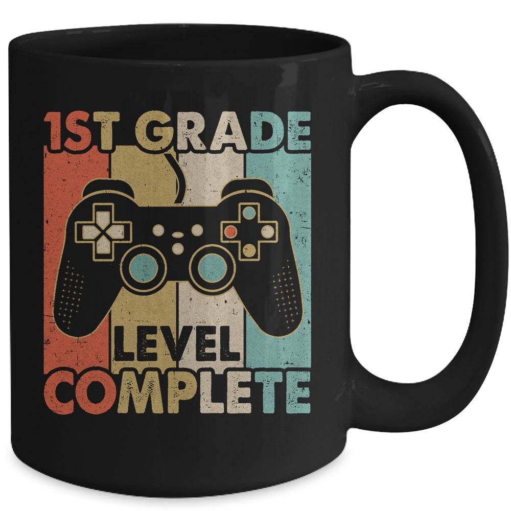 1st Grade Graduation Level Complete Video Games Boy Kids Mug | siriusteestore