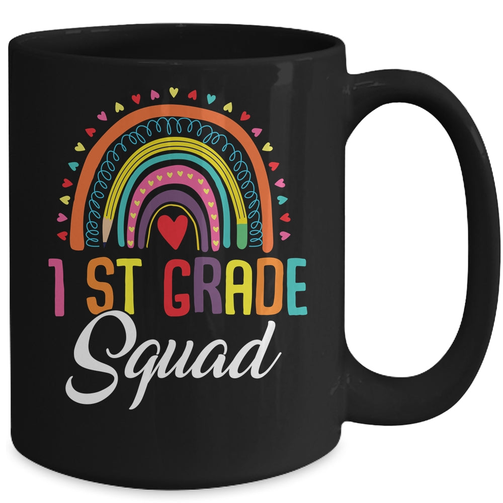 1st Squad Team For First Day Of School Teacher Kids Mug | siriusteestore