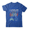 1st Time Dad New First Fathers Day Gaming Daddy 2022 Shirt & Hoodie | siriusteestore