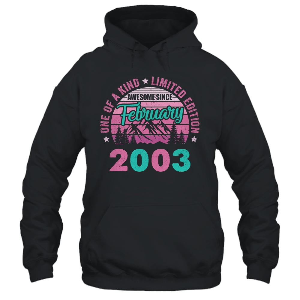 20 Years Old Awesome Since February 2003 20th Birthday Women Shirt & Tank Top | siriusteestore