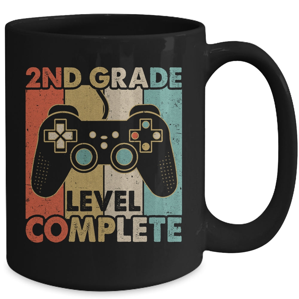 2nd Grade Graduation Level Complete Video Games Boy Kids Mug | siriusteestore