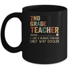 2nd Grade Teacher Definition Funny Back To School First Day Mug | siriusteestore