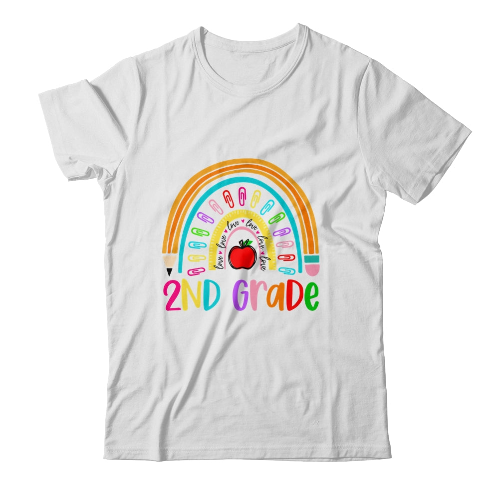 2nd Teacher Rainbow First Day Of Back To School Shirt & Hoodie | siriusteestore
