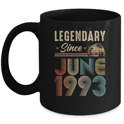 30 Years Old Legendary Since June 1993 30th Birthday Mug | siriusteestore