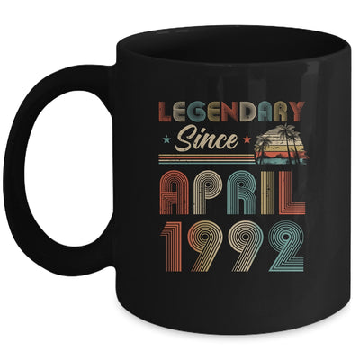 30th Birthday 30 Years Old Legendary Since April 1992 Mug | siriusteestore