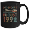 30th Birthday 30 Years Old Legendary Since August 1992 Mug | siriusteestore