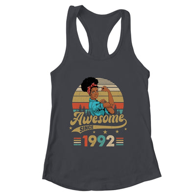 31 Year Old Awesome Since 1992 31st Birthday Black Women Shirt & Tank Top | siriusteestore